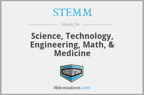 STEMM - Science, Technology, Engineering, Math, & Medicine