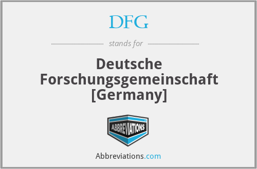 DFG - Deutsche Forschungsgemeinschaft [Germany]