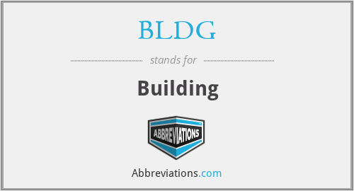 BLDG - Building