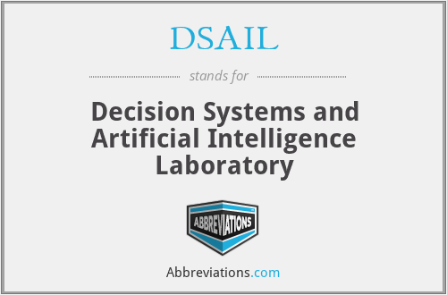 DSAIL - Decision Systems and Artificial Intelligence Laboratory