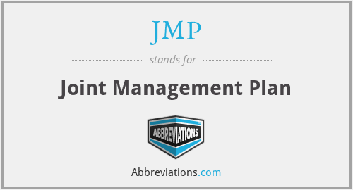 JMP - Joint Management Plan