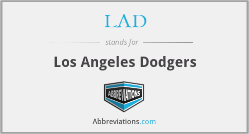 LAD - Los Angeles Dodgers