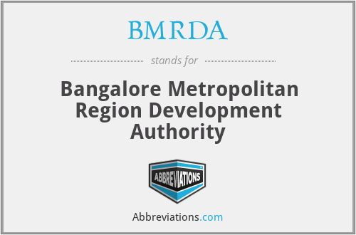 BMRDA - Bangalore Metropolitan Region Development Authority