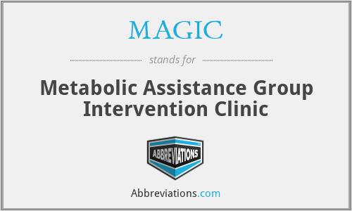 MAGIC - Metabolic Assistance Group Intervention Clinic