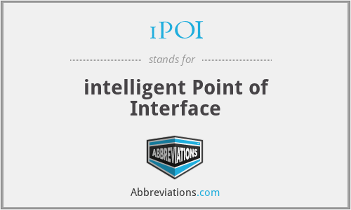 iPOI - intelligent Point of Interface