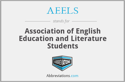 AEELS - Association of English Education and Literature Students