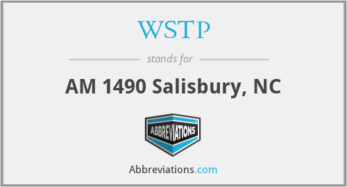 WSTP - AM 1490 Salisbury, NC