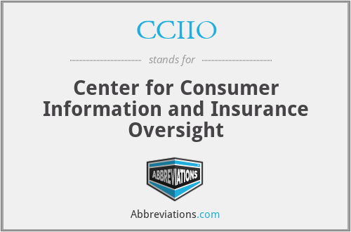 CCIIO - Center for Consumer Information and Insurance Oversight