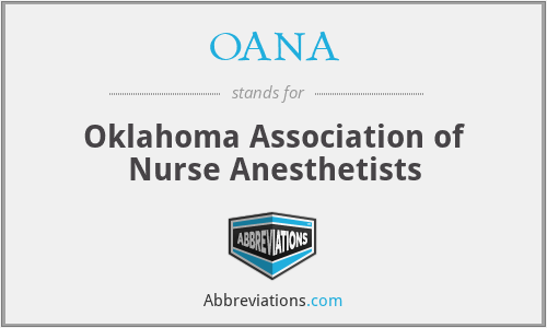 OANA - Oklahoma Association of Nurse Anesthetists