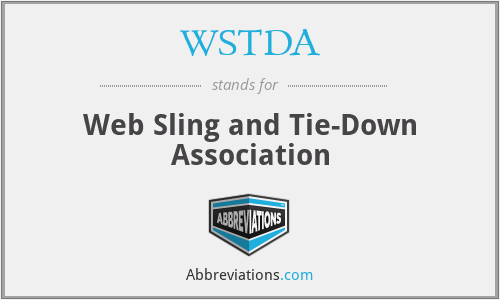 WSTDA - Web Sling and Tie-Down Association
