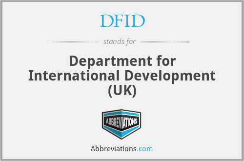 DFID - Department for International Development (UK)