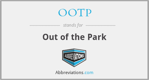 OOTP - Out of the Park