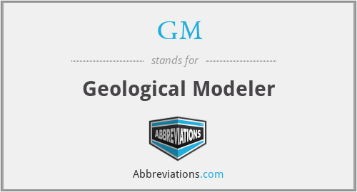 GM - Geological Modeler