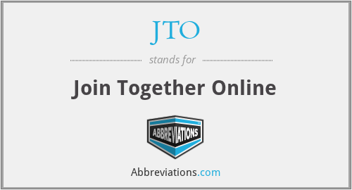 JTO - Join Together Online