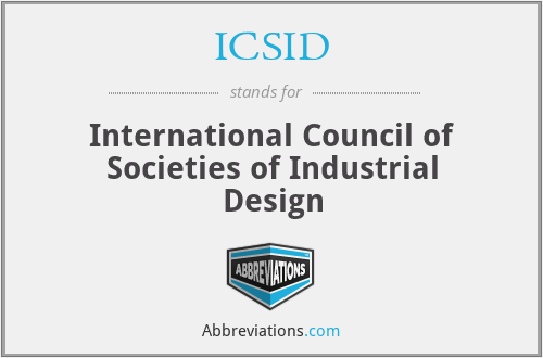 ICSID - International Council of Societies of Industrial Design