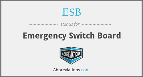 ESB - Emergency Switch Board