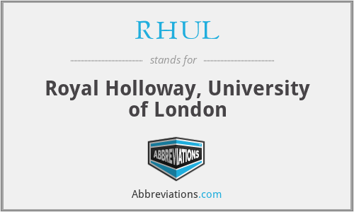RHUL - Royal Holloway, University of London