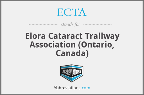 ECTA - Elora Cataract Trailway Association (Ontario, Canada)