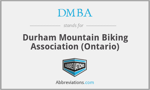 DMBA - Durham Mountain Biking Association (Ontario)