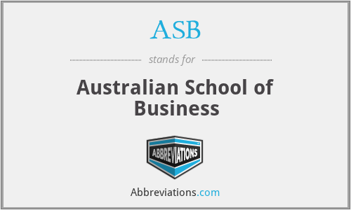ASB - Australian School of Business