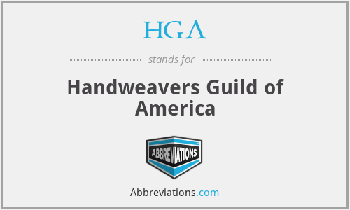HGA - Handweavers Guild of America