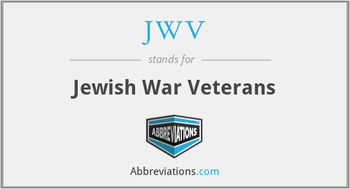 JWV - Jewish War Veterans
