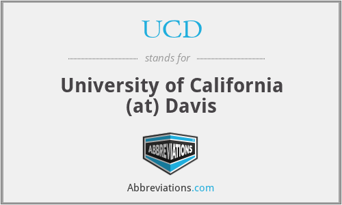UCD - University of California (at) Davis