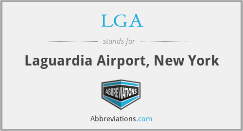 LGA - Laguardia Airport, New York