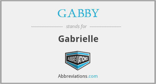 GABBY - Gabrielle