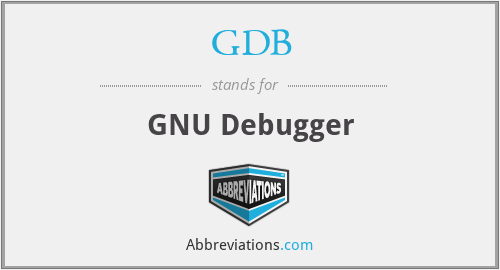 GDB - GNU Debugger