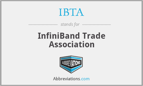 IBTA - InfiniBand Trade Association