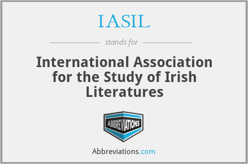 IASIL - International Association for the Study of Irish Literatures