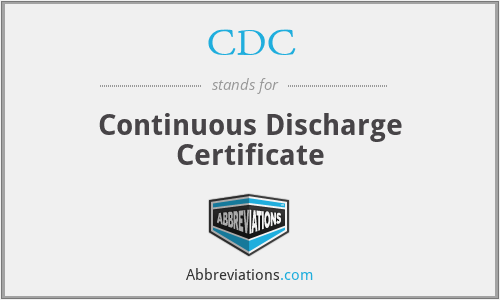 CDC - Continuous Discharge Certificate