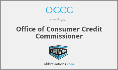 OCCC - Office of Consumer Credit Commissioner