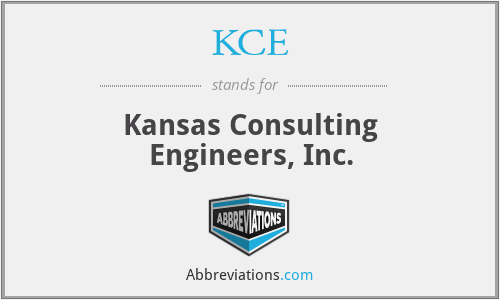 KCE - Kansas Consulting Engineers, Inc.