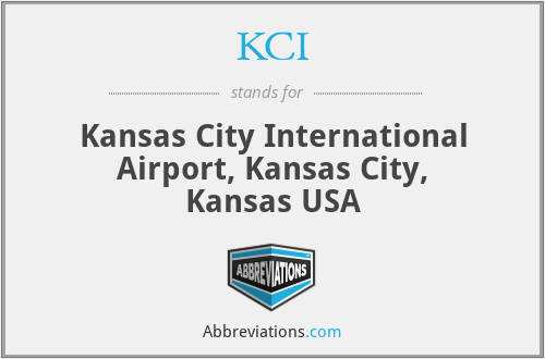 KCI - Kansas City International Airport, Kansas City, Kansas USA