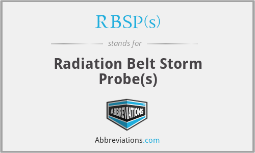 RBSP(s) - Radiation Belt Storm Probe(s)