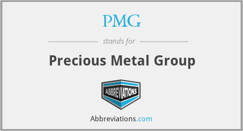 PMG - Precious Metal Group