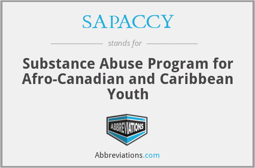 SAPACCY - Substance Abuse Program for Afro-Canadian and Caribbean Youth