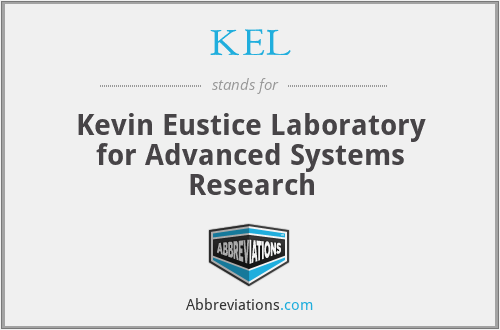 KEL - Kevin Eustice Laboratory for Advanced Systems Research
