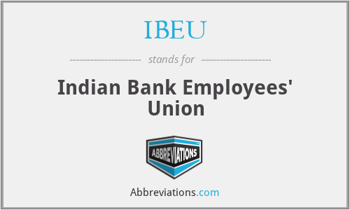 IBEU - Indian Bank Employees' Union