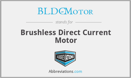 BLDC-Motor - Brushless Direct Current Motor