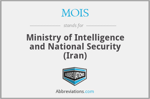 MOIS - Ministry of Intelligence and National Security (Iran)