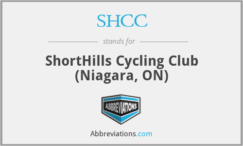 SHCC - ShortHills Cycling Club (Niagara, ON)