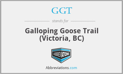GGT - Galloping Goose Trail (Victoria, BC)