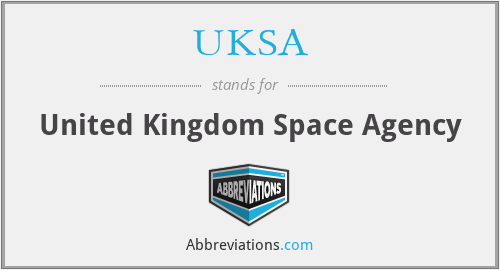 UKSA - United Kingdom Space Agency