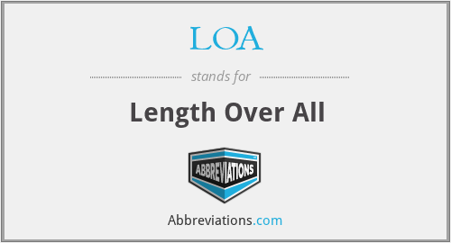 LOA - Length Over All