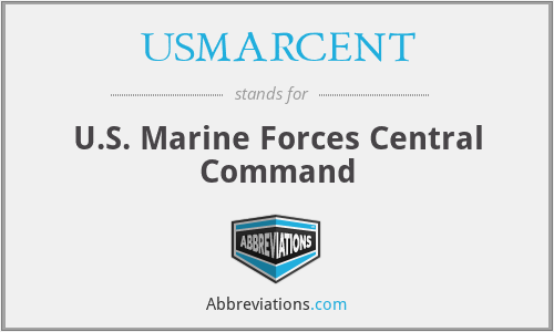 USMARCENT - U.S. Marine Forces Central Command