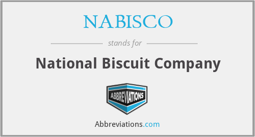 NABISCO - National Biscuit Company