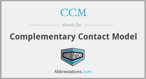 CCM - Complementary Contact Model